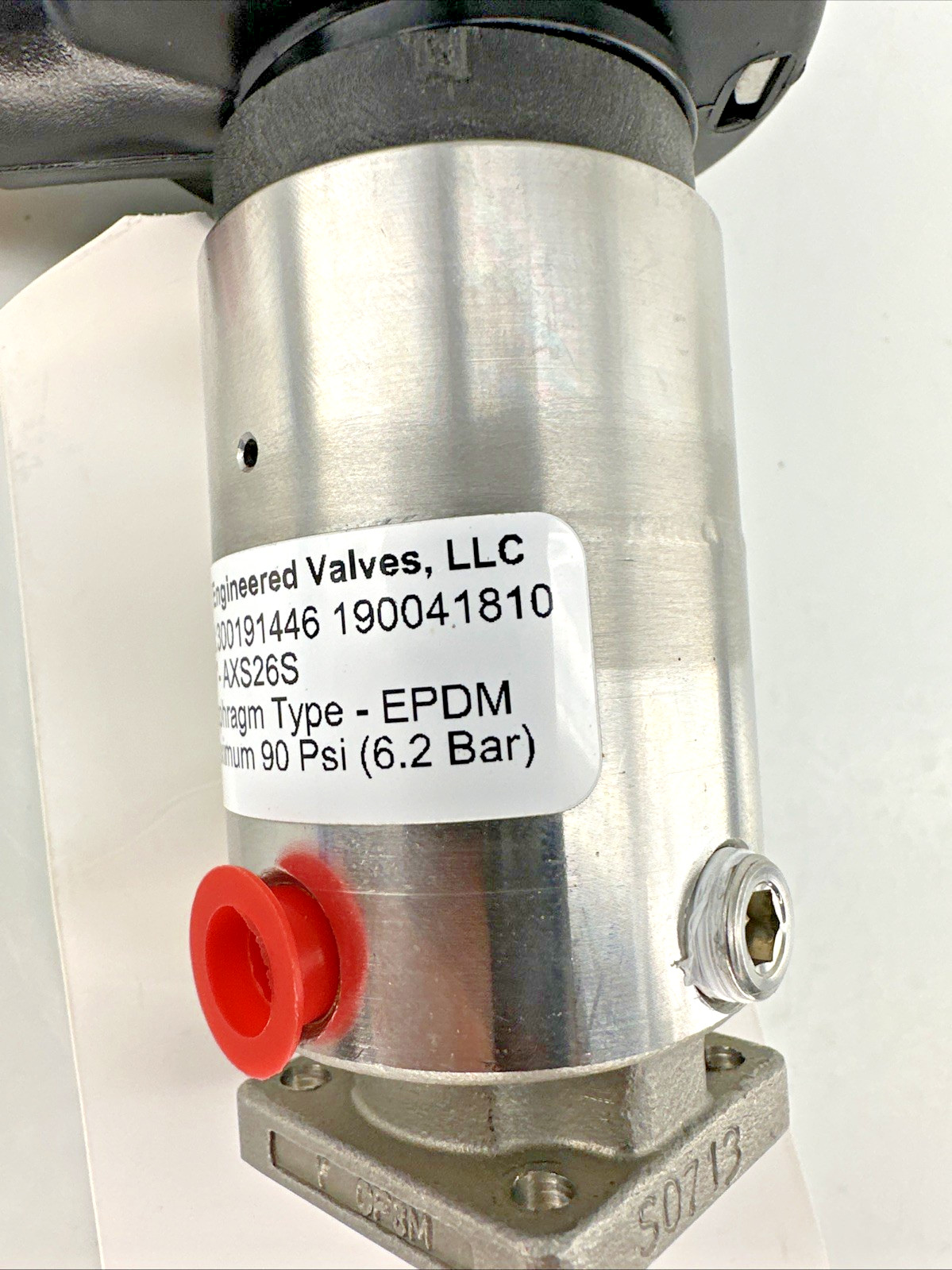 ITT Bio-Pure .38” Diaphragm Valve 316L SS Butt Weld EPDM NOS Medical Lab AXS26S