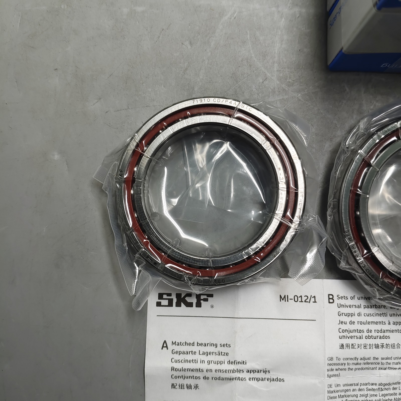 SKF 71910 CD/P4ATBTC SUPER PRECISION BEARINGS / TIMKEN / FAFNIR 2MM9310WI TUH US