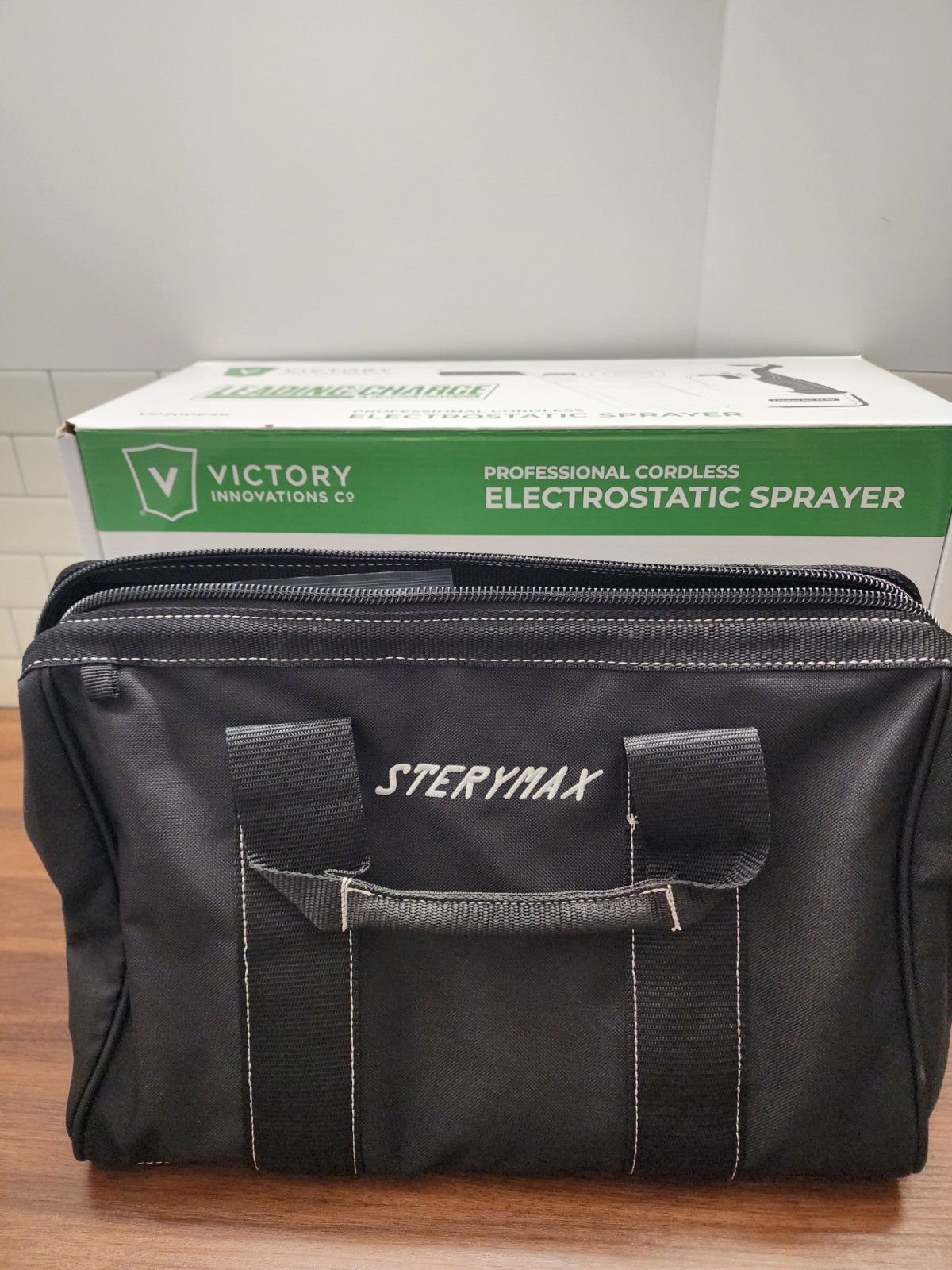 Victory Innovations VP200ESK Cordless Electrostatic Sprayer Kit Handheld NEW