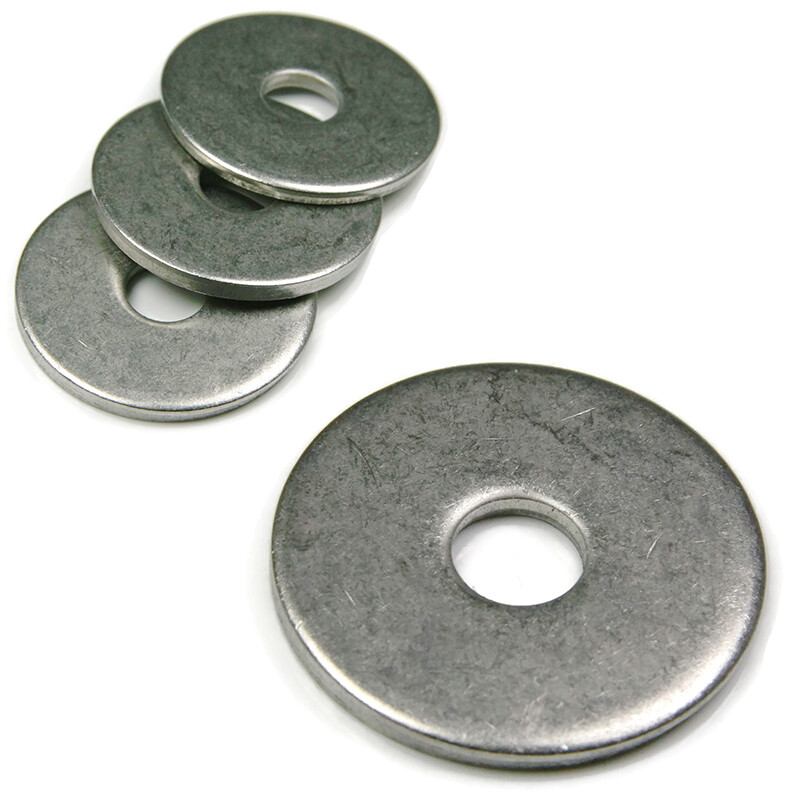 Stainless Steel Fender Washers Extra Thick Washers SAE Inch Sizes 1/4″ – 1/2″