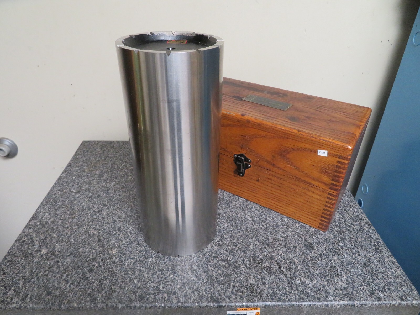 Taft-Peirce Metrology 9143-12 5 x 12″ .0001″ Cylindrical Square in case – PV34