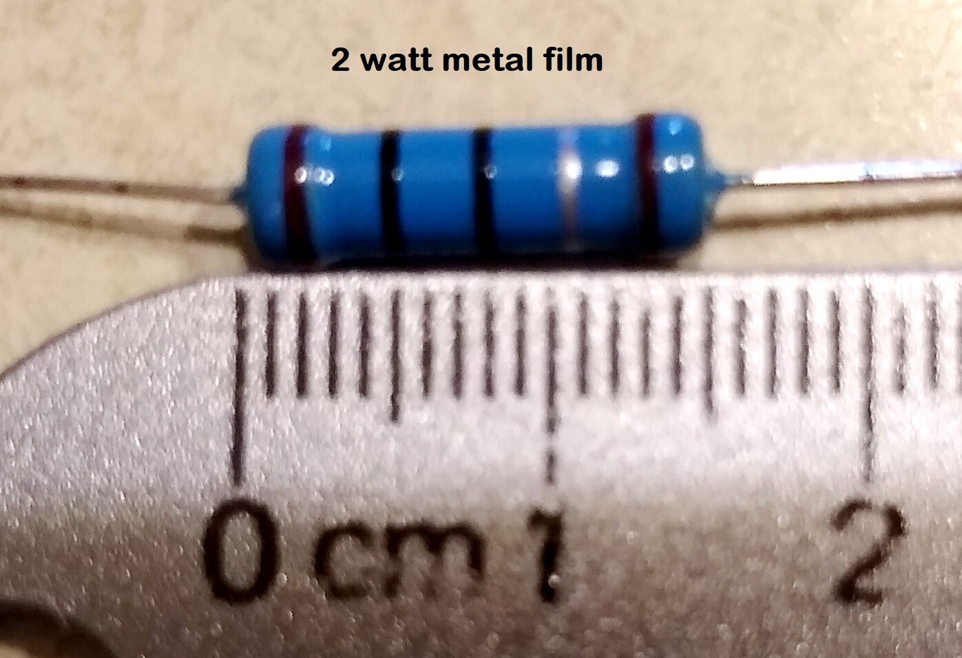 10 PCS 2Watt Metal Film Resistors 2W Resistor 1% YOU CHOOSE VALUE