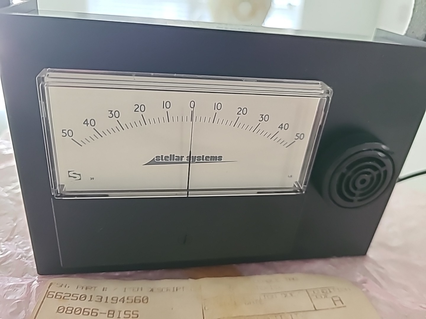 Stellar Systems (Wackenhut) Motion Null Meter | NSN 6625-01-319-4560 New in Wrap