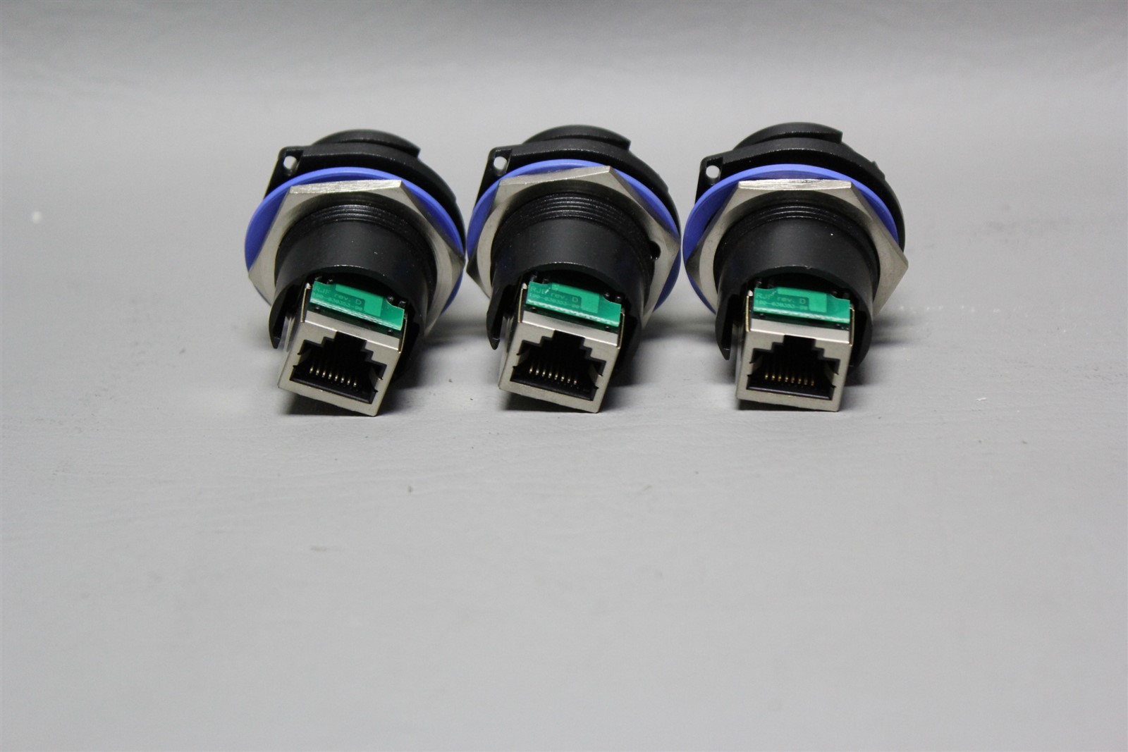 Lot of 3 NEW AMPHENOL MODULAR COUPLER CONNECTOR JACK RJ45 RJFRB71