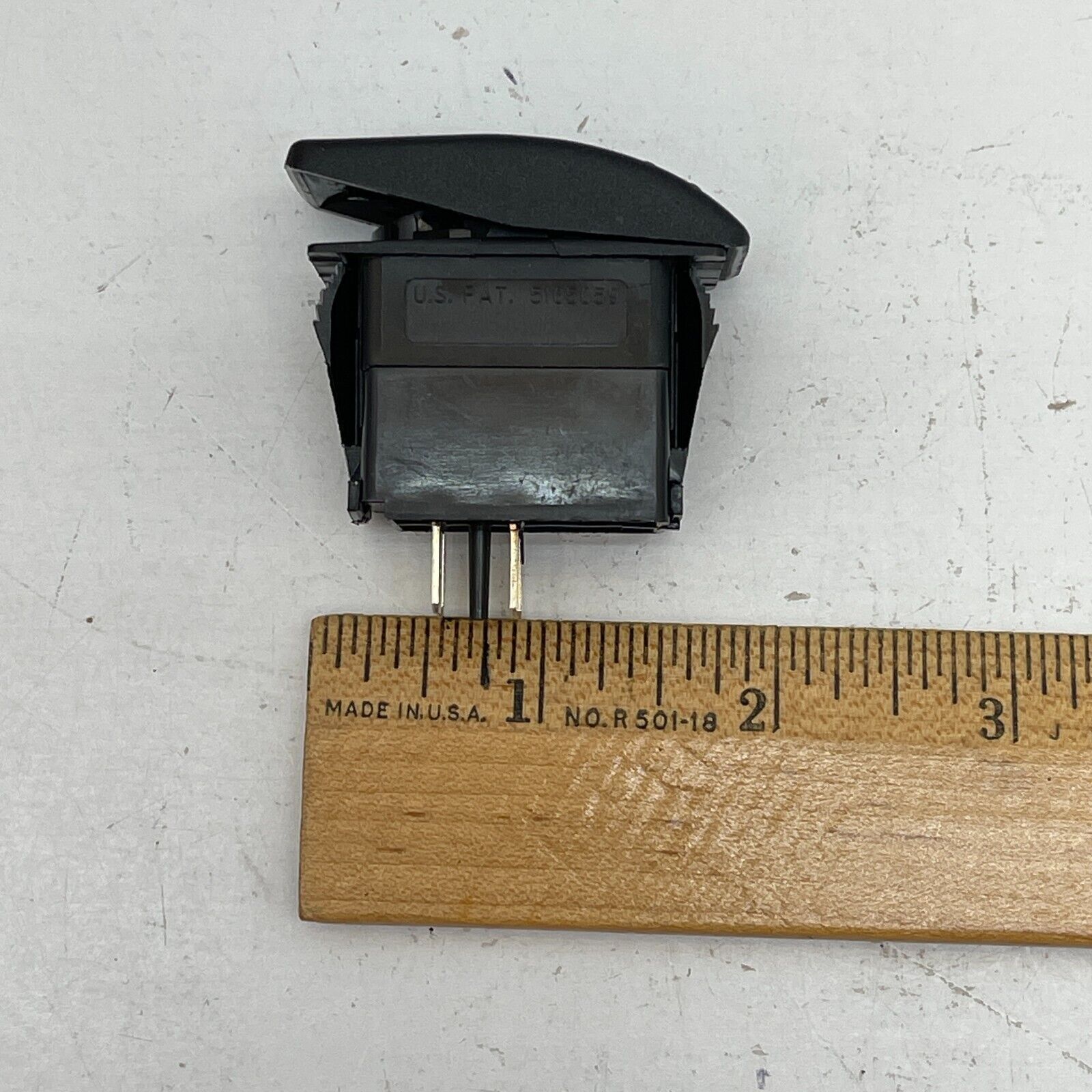 Carling Technologies VAD1 Momentary Rocker Switch 20A 12V Panel Mount V Series