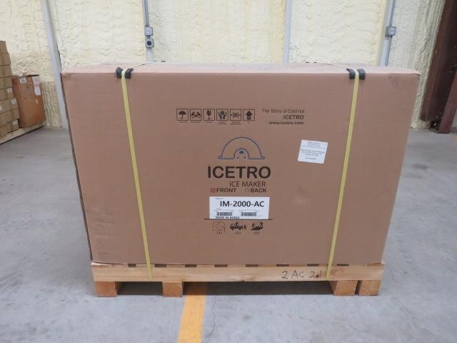 ICETRO IM-2000-AC 48″ Maestro Full Cube Ice Machine Head – 2032 lb/24 hr, Air Co