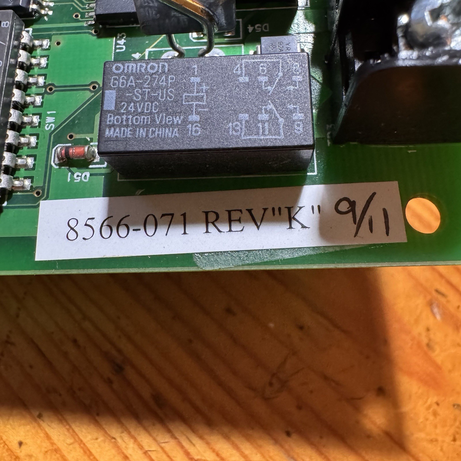 Simplex 566-071 4100-5111 4100U/ES System Power Supply SPS Board TESTED UPGRADED