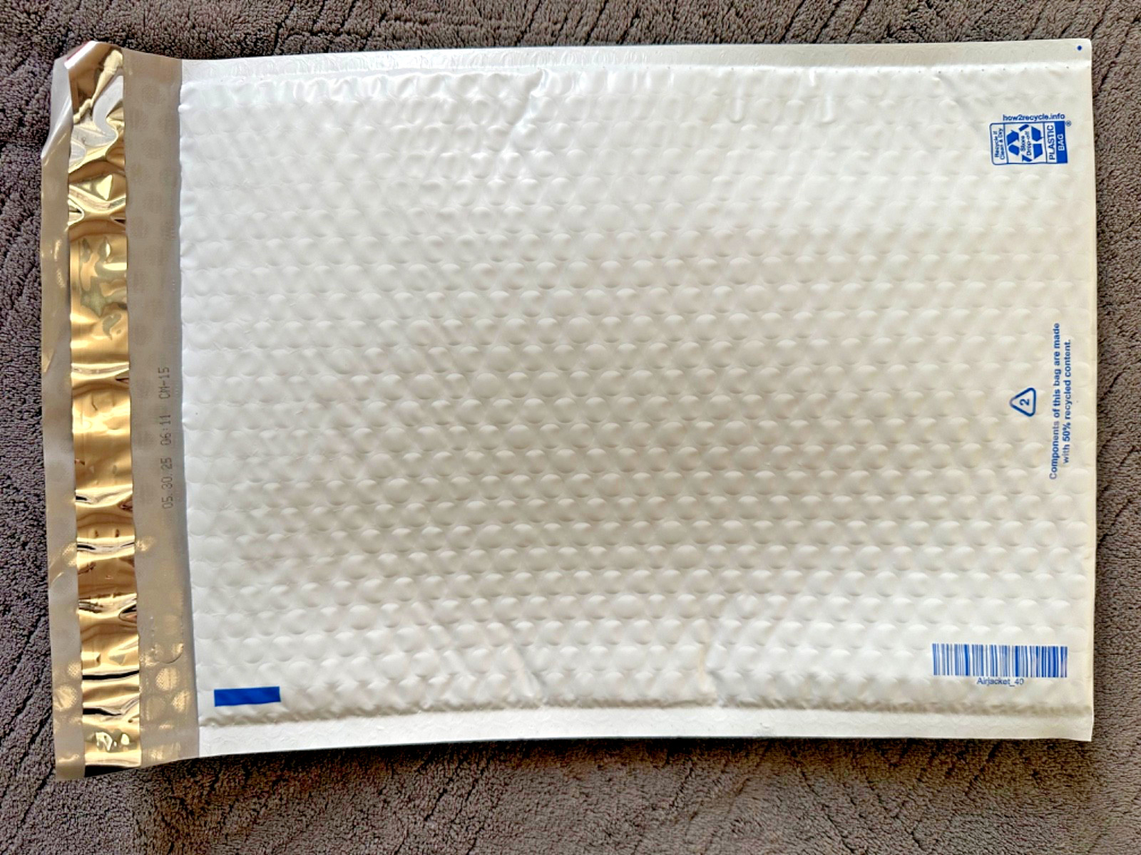 eBay 9.5″ x 13.25″ Padded Shipping Envelopes Air Jacket Bubble Mailers Set of 10