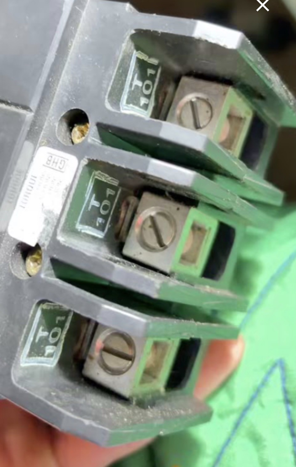 Eaton Cutler-Hammer GHB3100 100A 480 Vac 125/250 Vdc Bolt-On Circuit Breaker