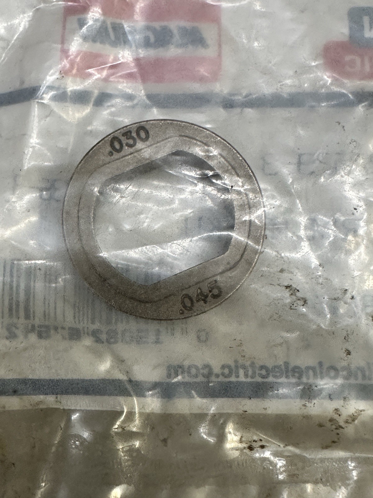 LINCOLN ELECTRIC KP2529-3 LINCOLN 1pc MIG V-Knurl Drive Roll 61UY56 NEW
