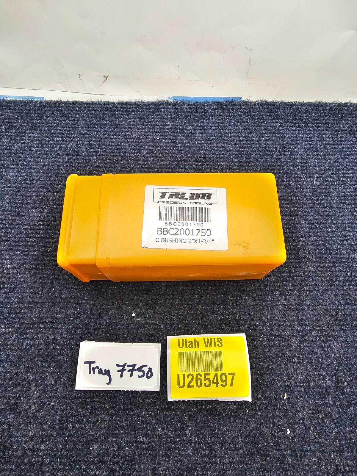 Talon Precision Tooling BBC2001750: CNC Bushing, 1.750in.dia, 4.000in.L, 1 Hole