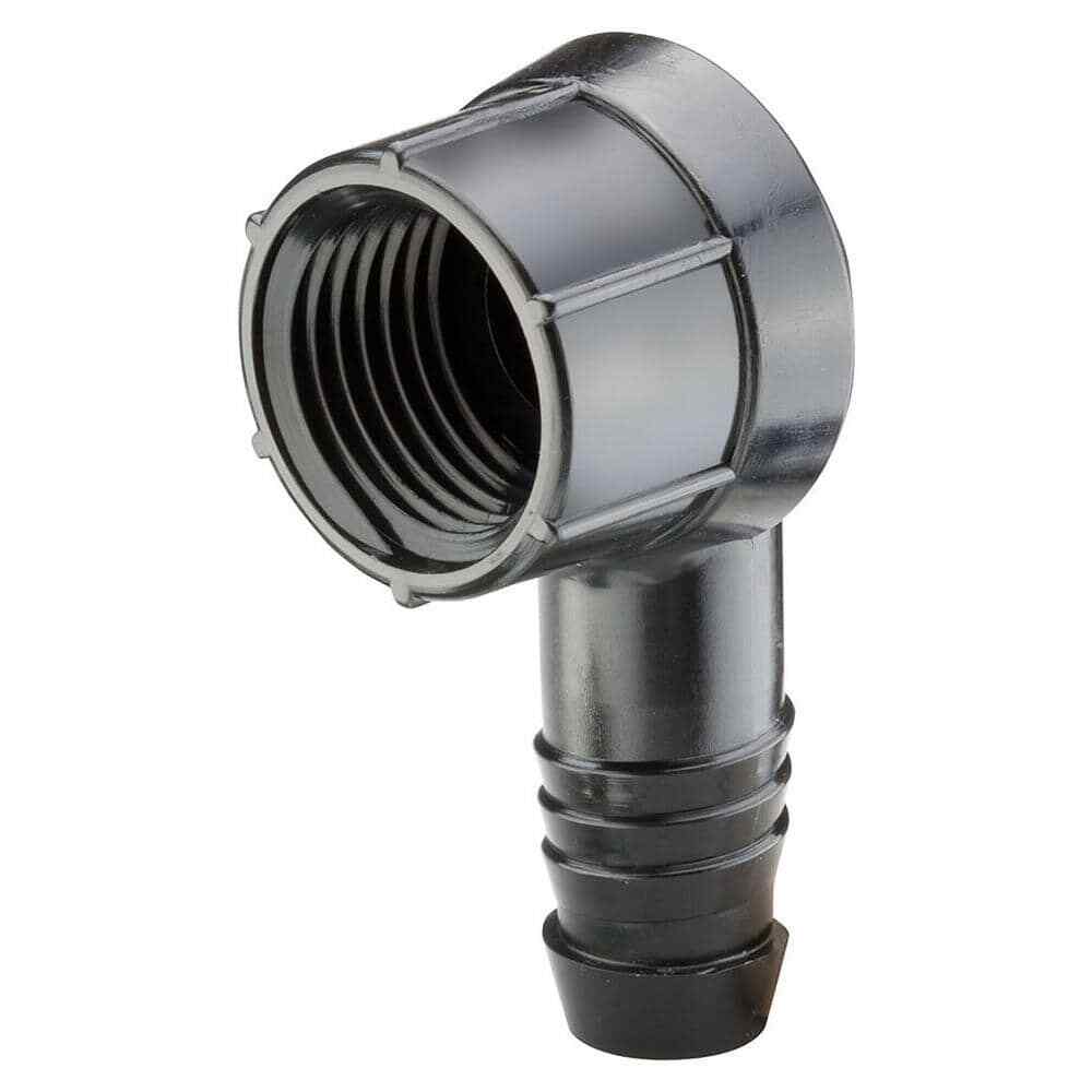 1/2 In. Barb X 1/2 In. Female Pipe Thread Elbow for Sprinkler Swing Pipe