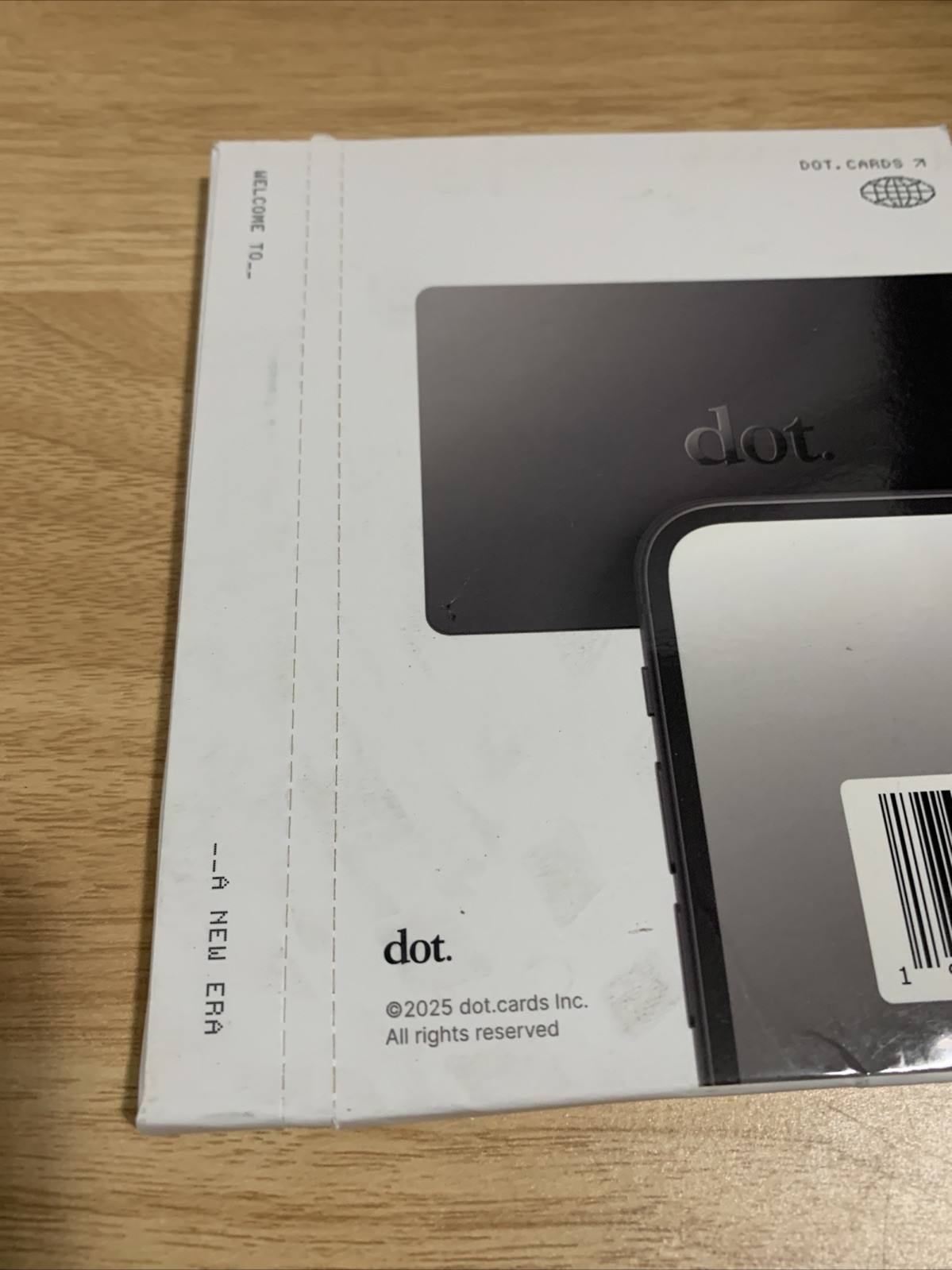 Dot. Networking Card Business Card Black