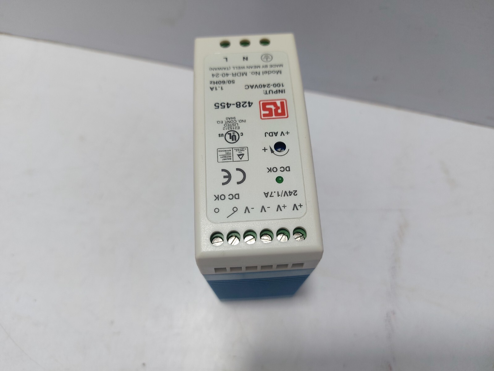 Mean Well MDR-40-24 Power Supply RS 428-455
