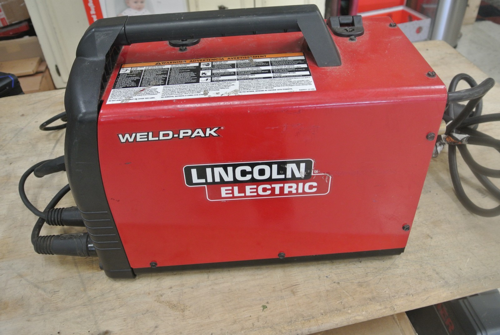 Lincoln Electric 180i MP DV Weld-Pak Mig/Flux-Cored – Stick – Tig