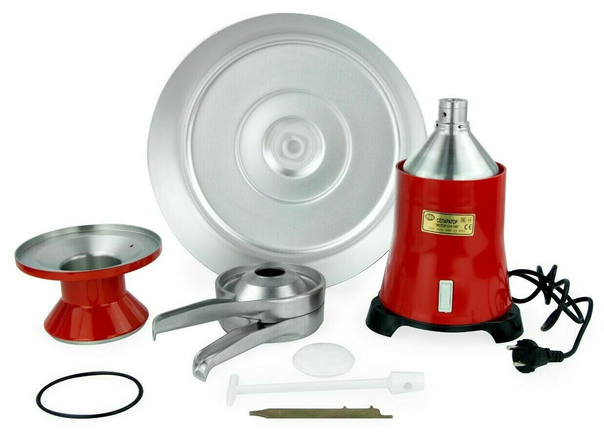 NEW!!! MILK CREAM ELECTRIC CENTRIFUGAL SEPARATOR MACHINE METAL 100L/H WORLDWIDE