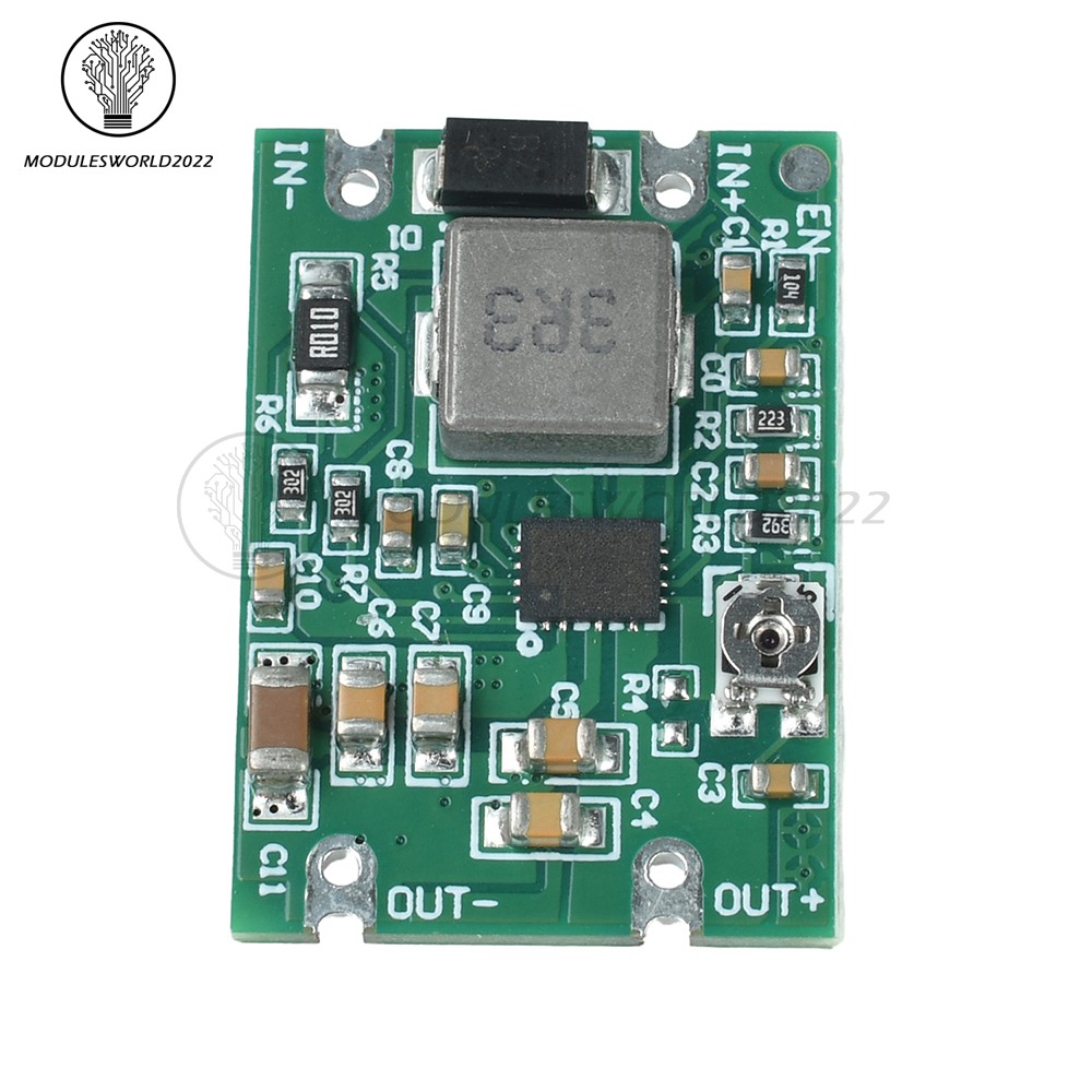 DC 3–20V to 1.2–18V Buck-Boost Module Regulated Power Supply Module for Battery