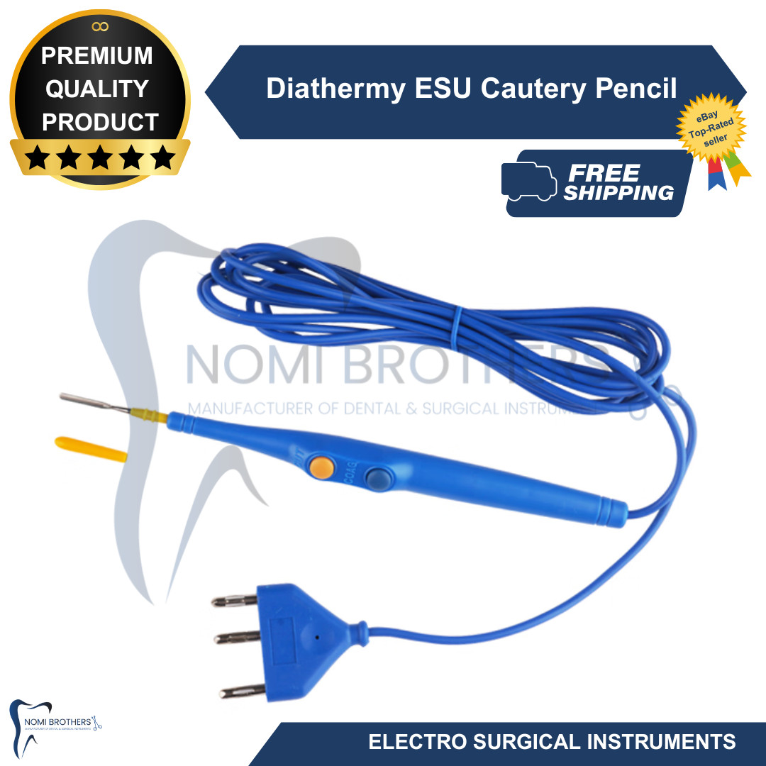 Diathermy ESU Cautery Electrosurgical Pencil with Blade Electrode