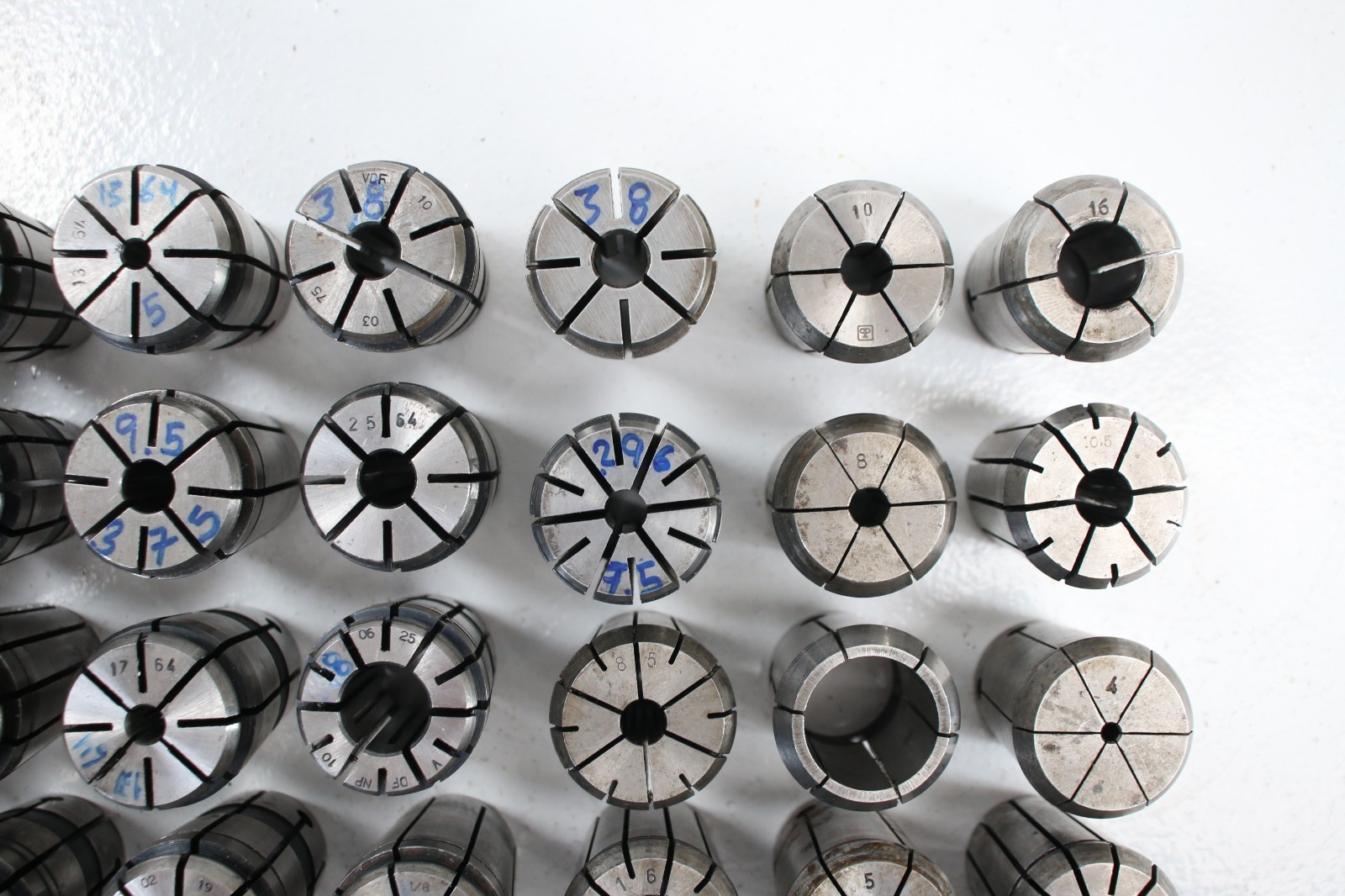Valenite and others VDF10 collet lot