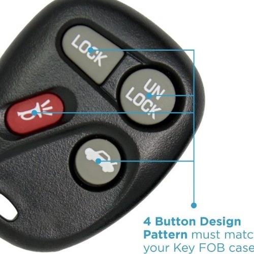 Replacement Key Fob Shell Case for Vehicles – Shell Only