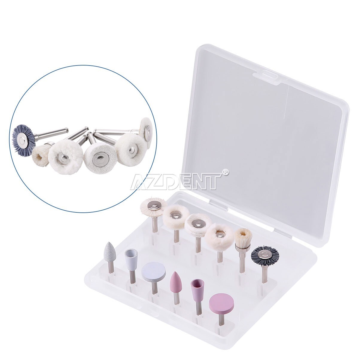 Dental Composite Polishing Kit RA Finishing & Polishing F Low Speed Handpiece AZ