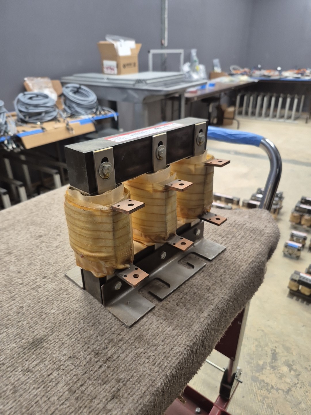 KDR Drive Reactor KDRH43L Motor Amps 125 3PH, 60HZ, 600V MAX, 125A MAX