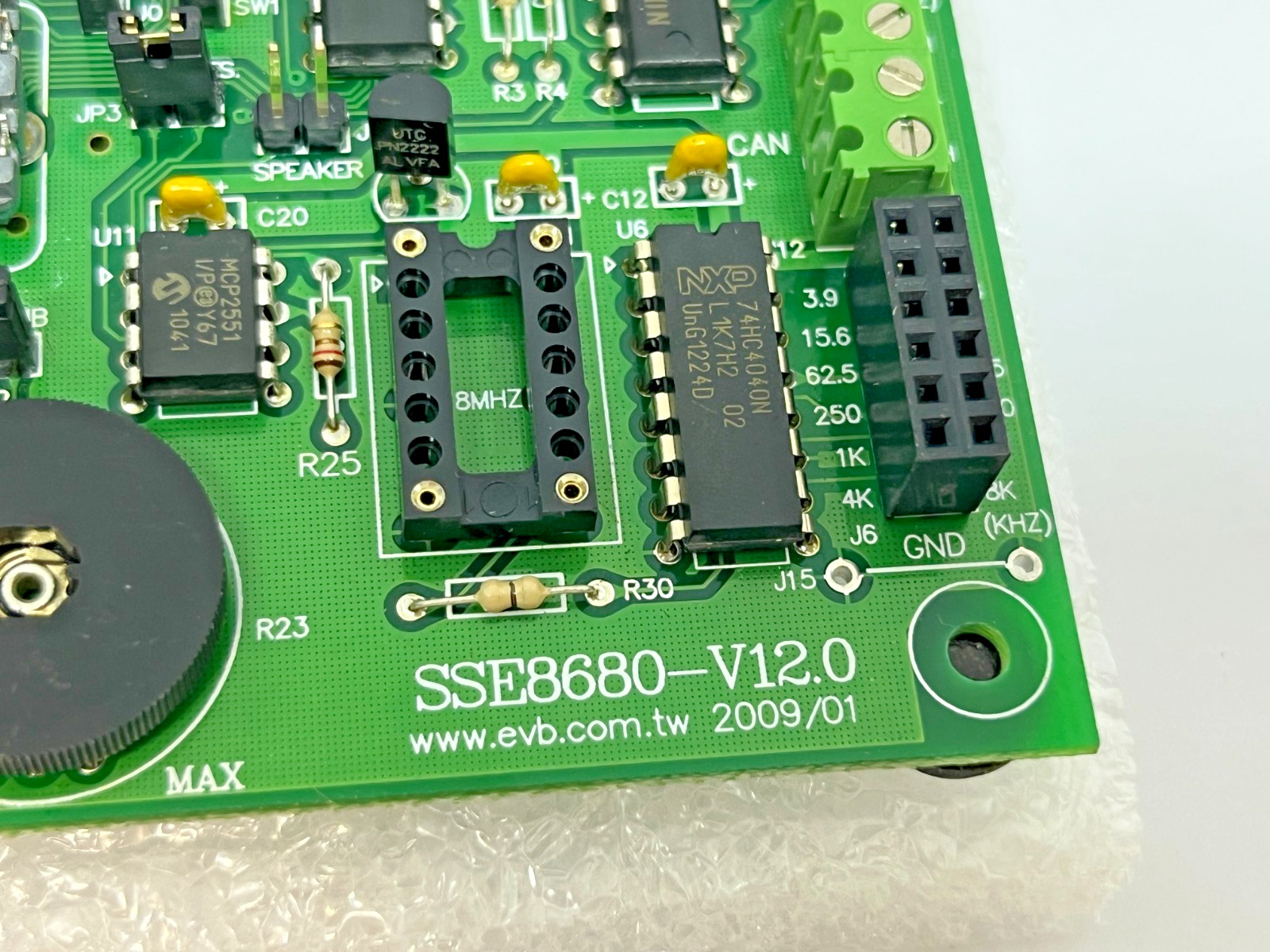 EVB SSE8680-V12.0 Digital MPU Demo RTC Board UNTESTED