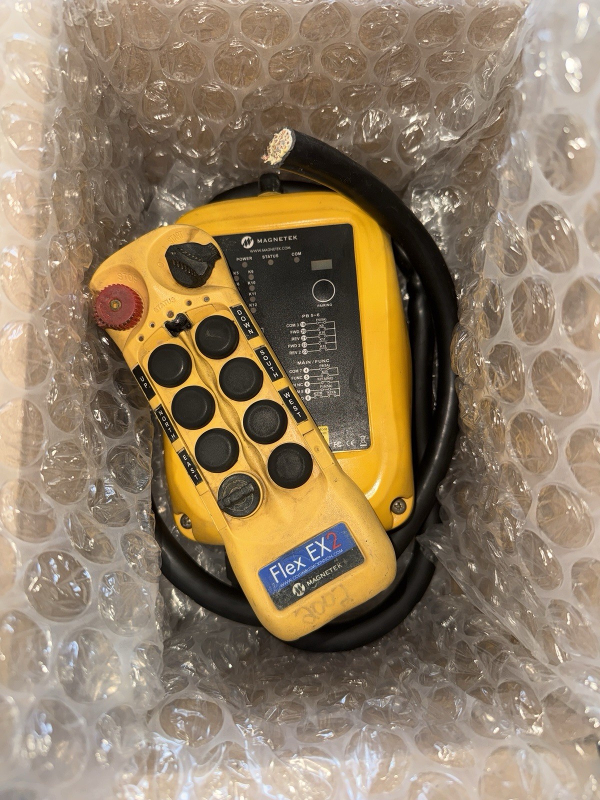 Magnetek Flex 6EX2 Radio Transmitter PLUS Remote 110/120VAC : Flex-6EX2-09-2T