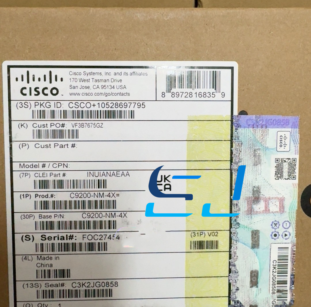 Brand new Cisco C9200-NM-4X Network Module C9200-NM-4X