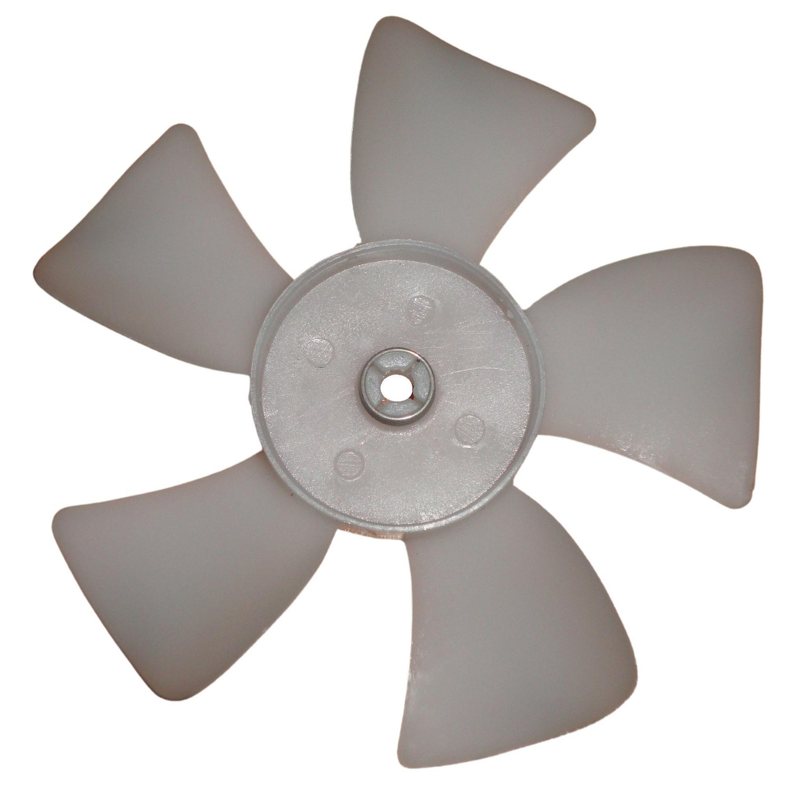 Appli Parts APFB-445 4 in Plastic Fan Blade CCW 3/16 in Shaft, 5 Blades fits Mot
