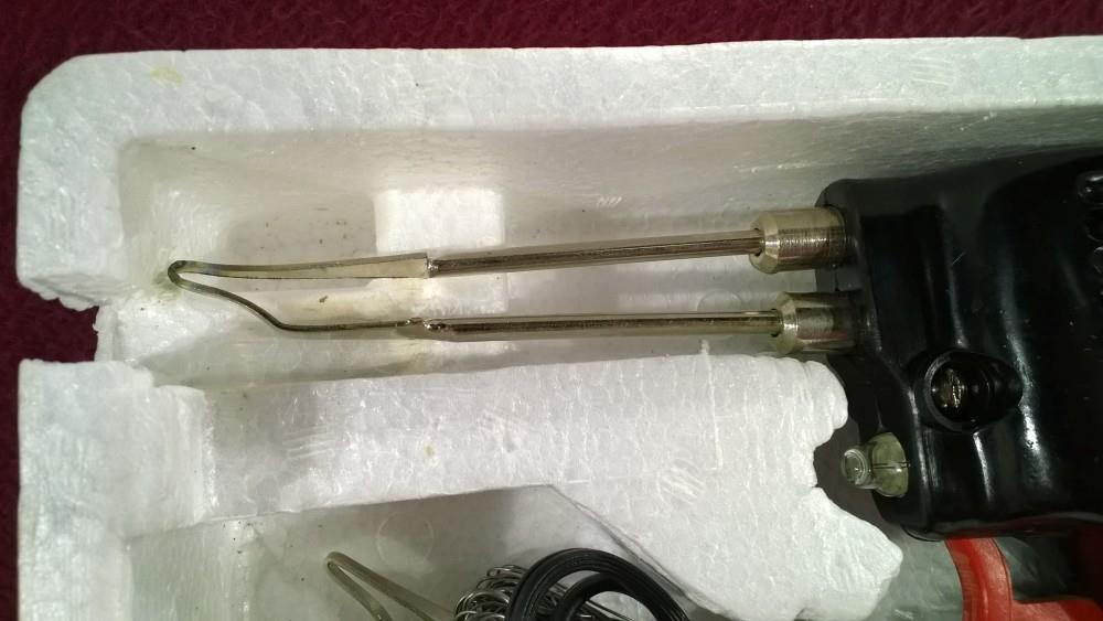 K&S KWIK-HEET ELECTRIC SOLDERING GUN 110V/100W MODEL 1200 W/ EXTRA TIP IN BOX