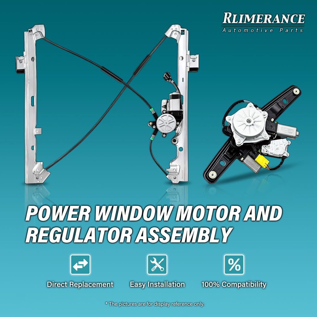 Front Driver Side Window Regulator Replacement for Kia Sportage 2011-2016
