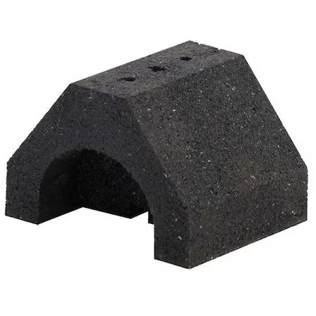 Dura-Blok Dbm Pipe Support Base, 200 Lb Load, 4.8 In L