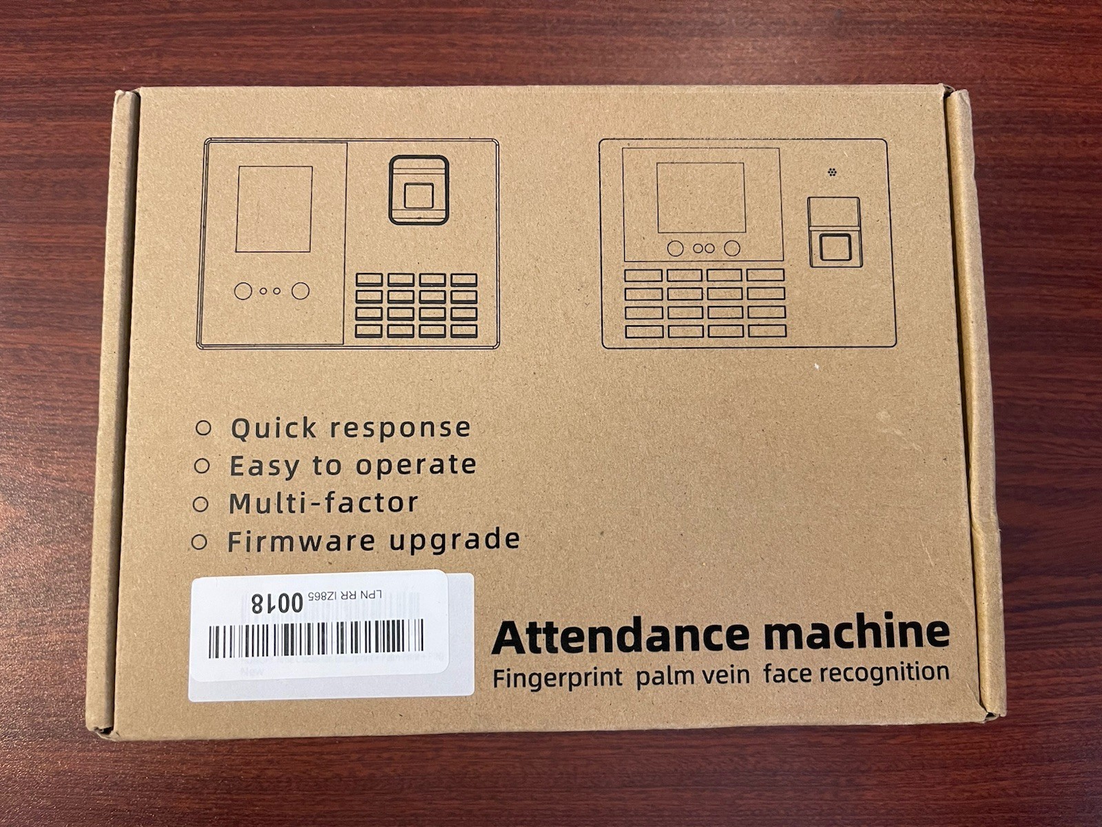 Attendance Machine T200 FACE PALM VEIN AND FINGER PRINT
