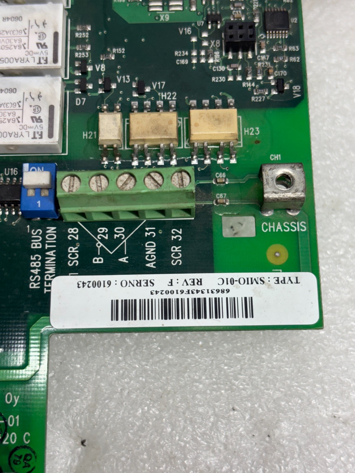ABB SMIO-01C CONTROL BOARD