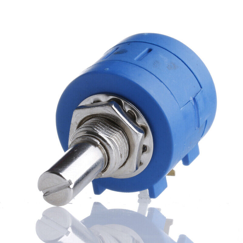 2/4/6X Rotary Wirewound Precision Potentiometer Pot 10-Turn 10-100K 3590S-2-103L