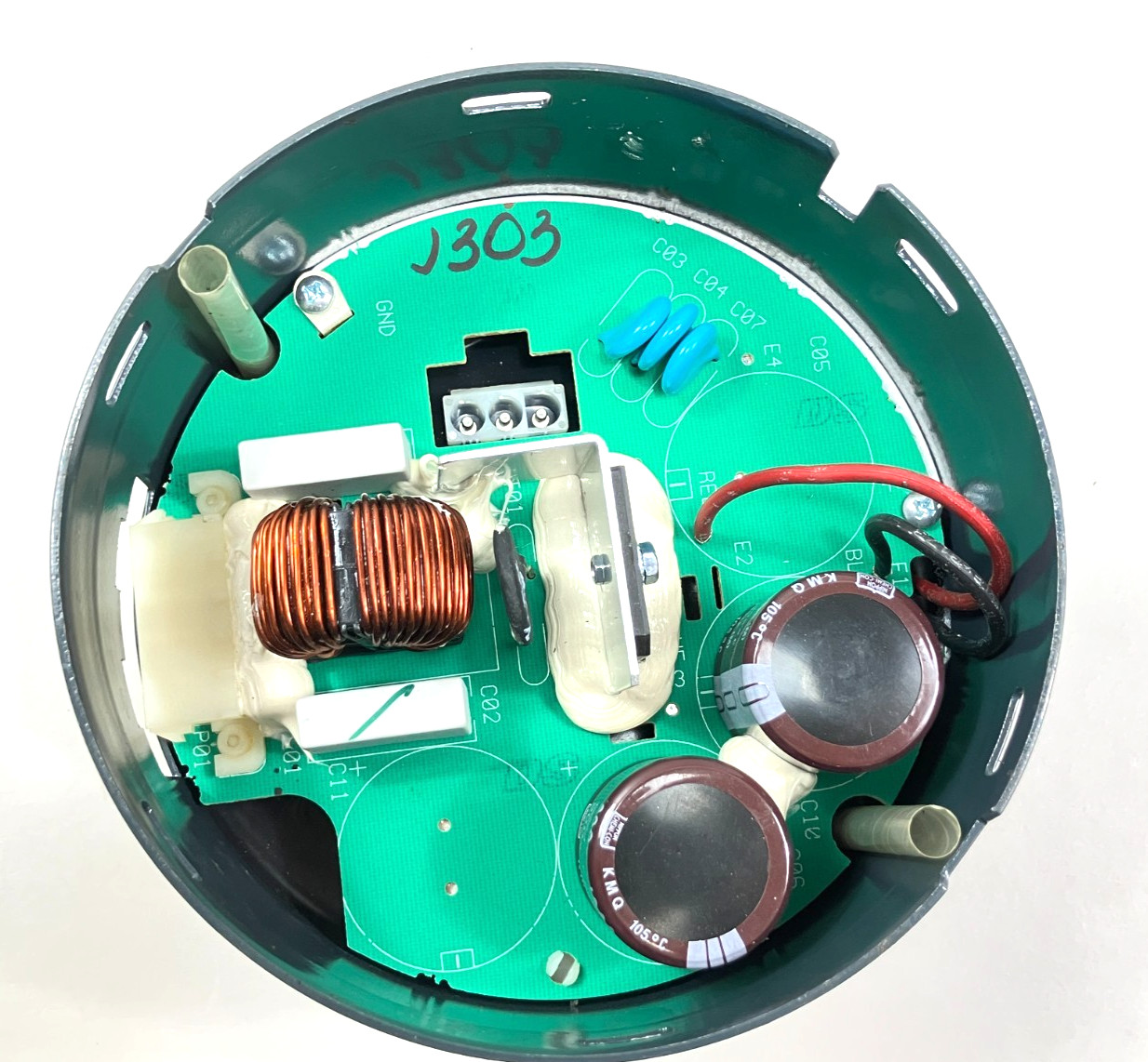 GE ECM2.3 CN03 Wired for D341314P02 MOT09230 1/2HP 200/230V CCWLE used #J303
