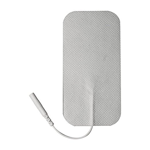 TENS Electrodes – Value Wired 2×4 Replacement Pads for TENS Units – 8 TENS Unit
