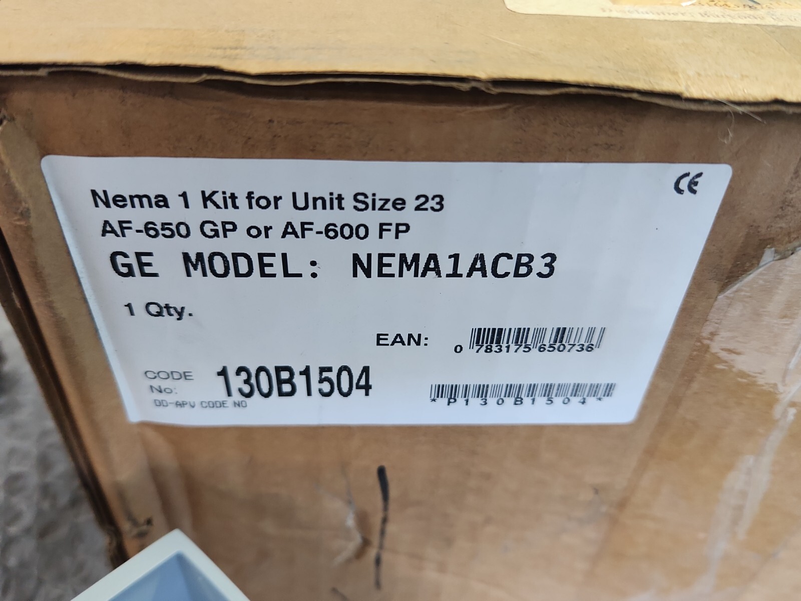 🆕️ GENERAL ELECTRIC NEMA1ACB3 NEMA 1 Kit for Unit Size 23 ⚡️🇺🇸 SHIP+WARRANTY