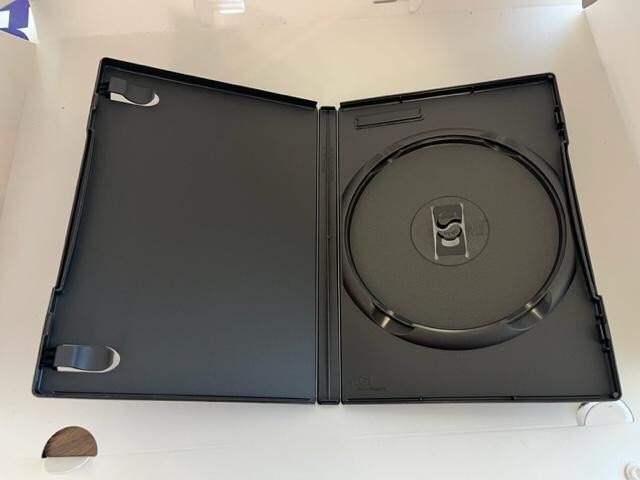 10 PCS TOP QUALITY 14MM STANDARD AMARAY SINGLE DVD CASE,BLACK,PSD12-YY,FREE SHIP