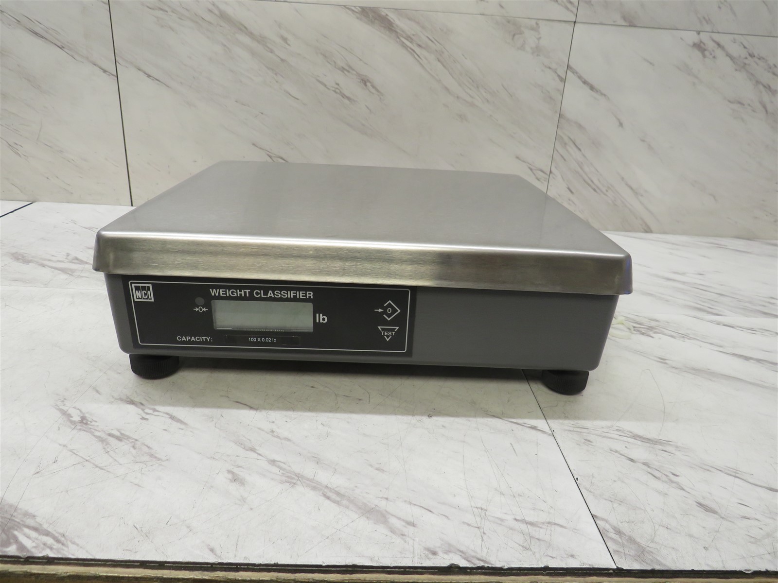 NCI 7820-50 Shipping Scale Legal for trade 100 lb x 0.02 lb