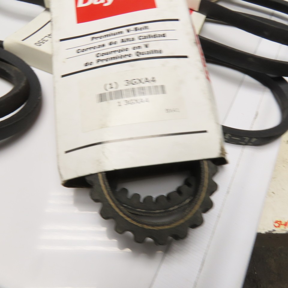 Dayton Huge Variety New V-Belts A, B, AX 3VX Section Restock Resell Lot Of 40