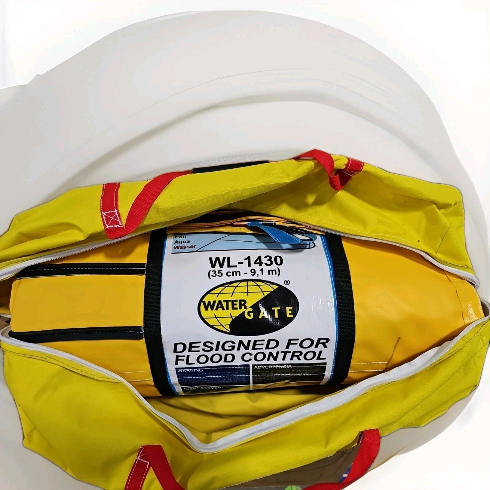 Watergate Quick Dam 14 in. x 30 ft. Portable Flood Water Dam