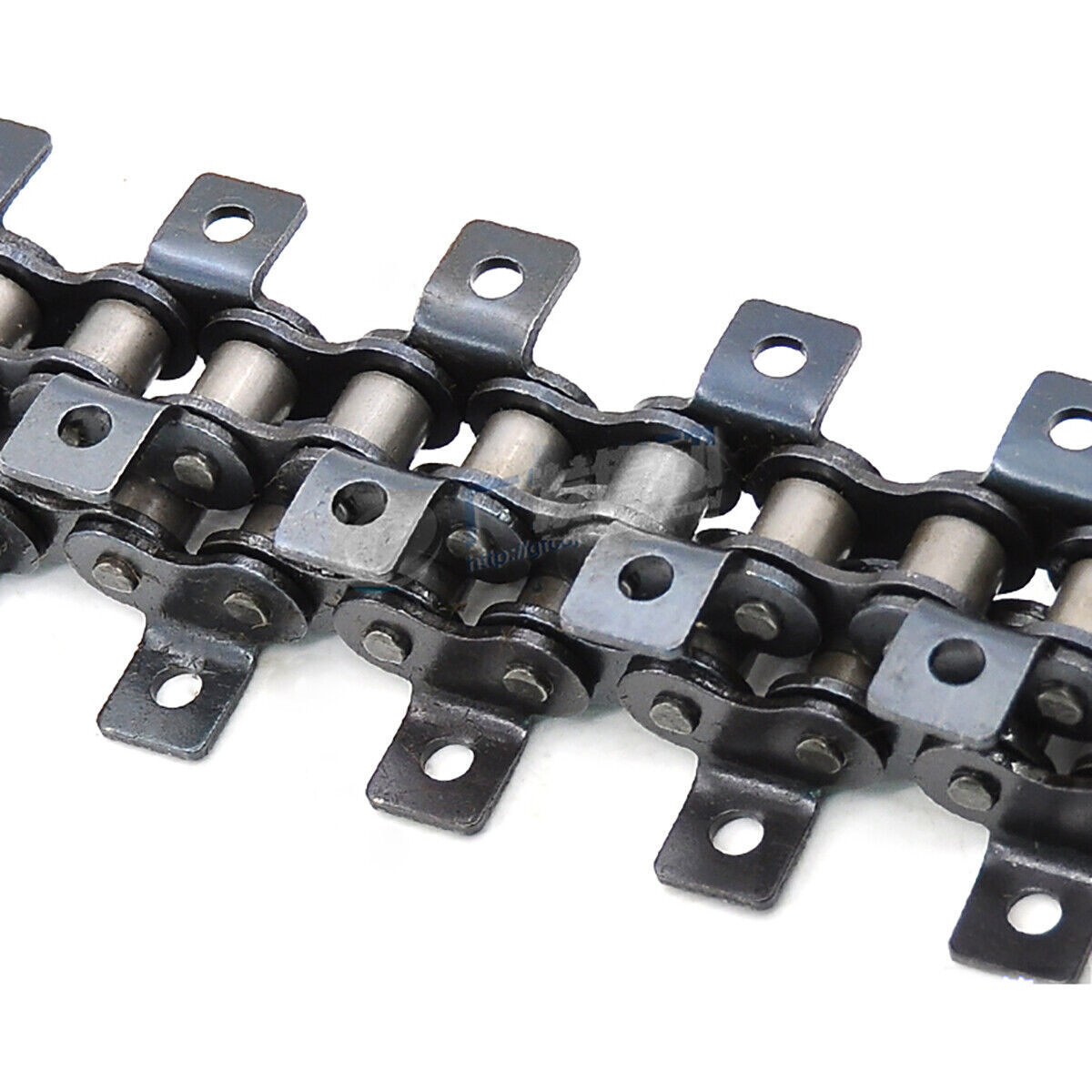 1.5M 08B-1 Roller Chain Drive Chain 1/2″ Bent Ear Width 9.5mm +Chain Lock