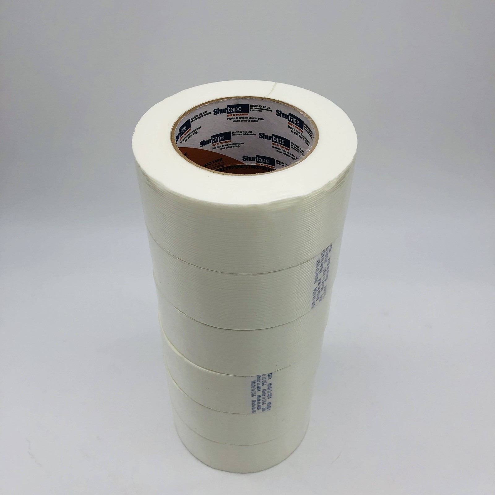 6x Shurtape GS 490 Fiberglass Strapping Tape White 48MM x 55M Reinforced 101230