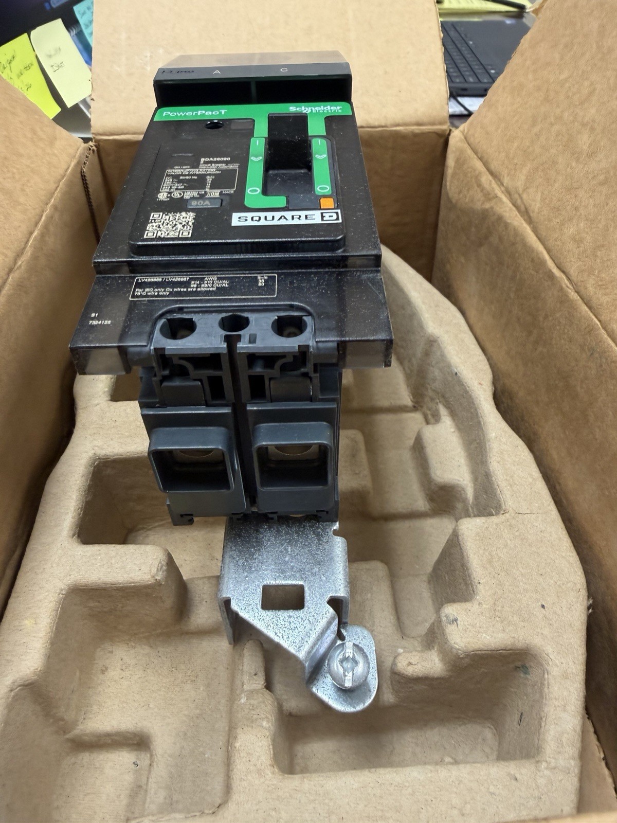 Sq. D BDA260902 2P 90a Power PacT Breaker