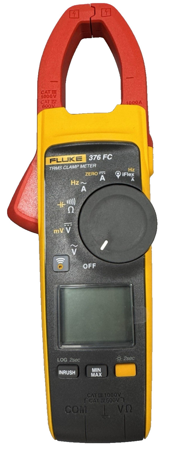 Fluke 376 FC 1000 Amp AC & DC True RMS Clamp Meter with iFlex Probe