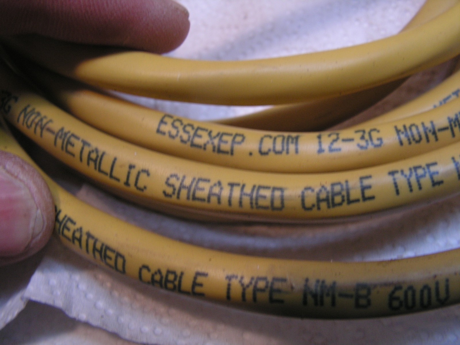42ft+ PEARCE/MARROQUIN Romex 12/3 Copper Wire w/Ground Type NM-B 600V