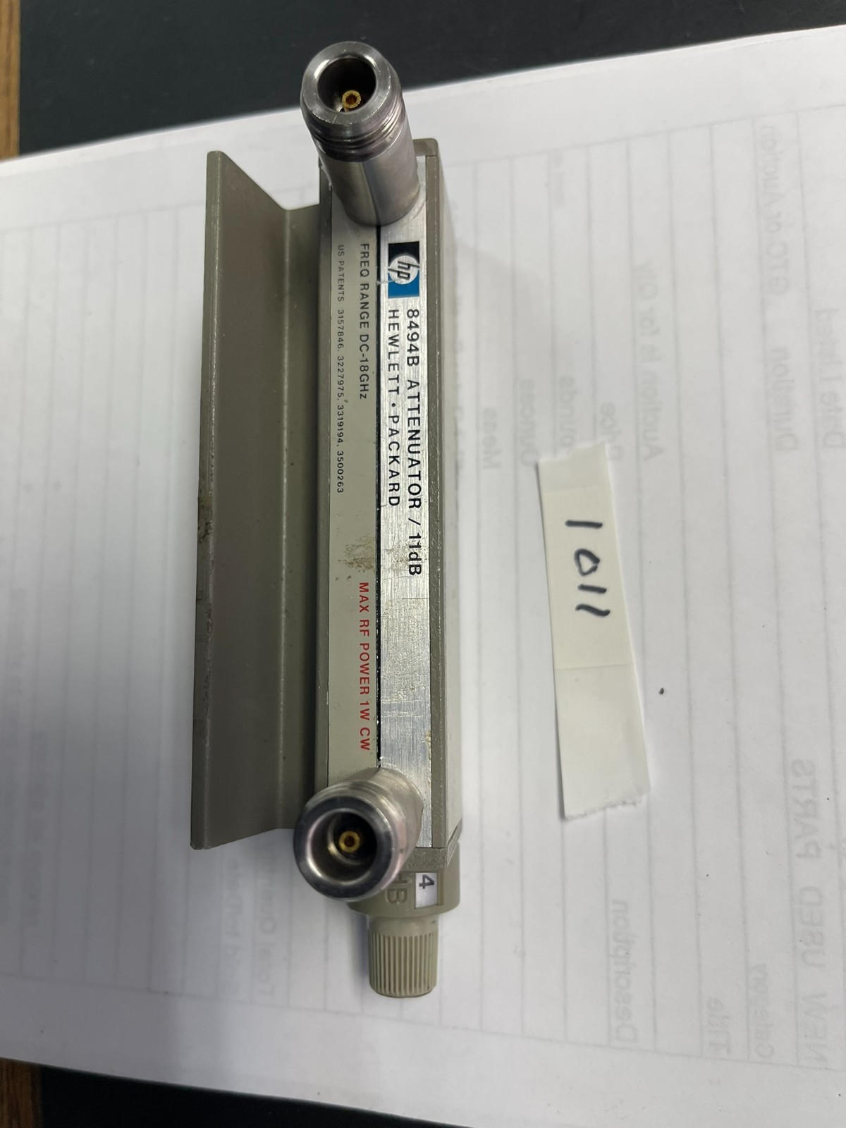 HP 8495B 70DB OPTION 001 18 GHZ 0 70DB