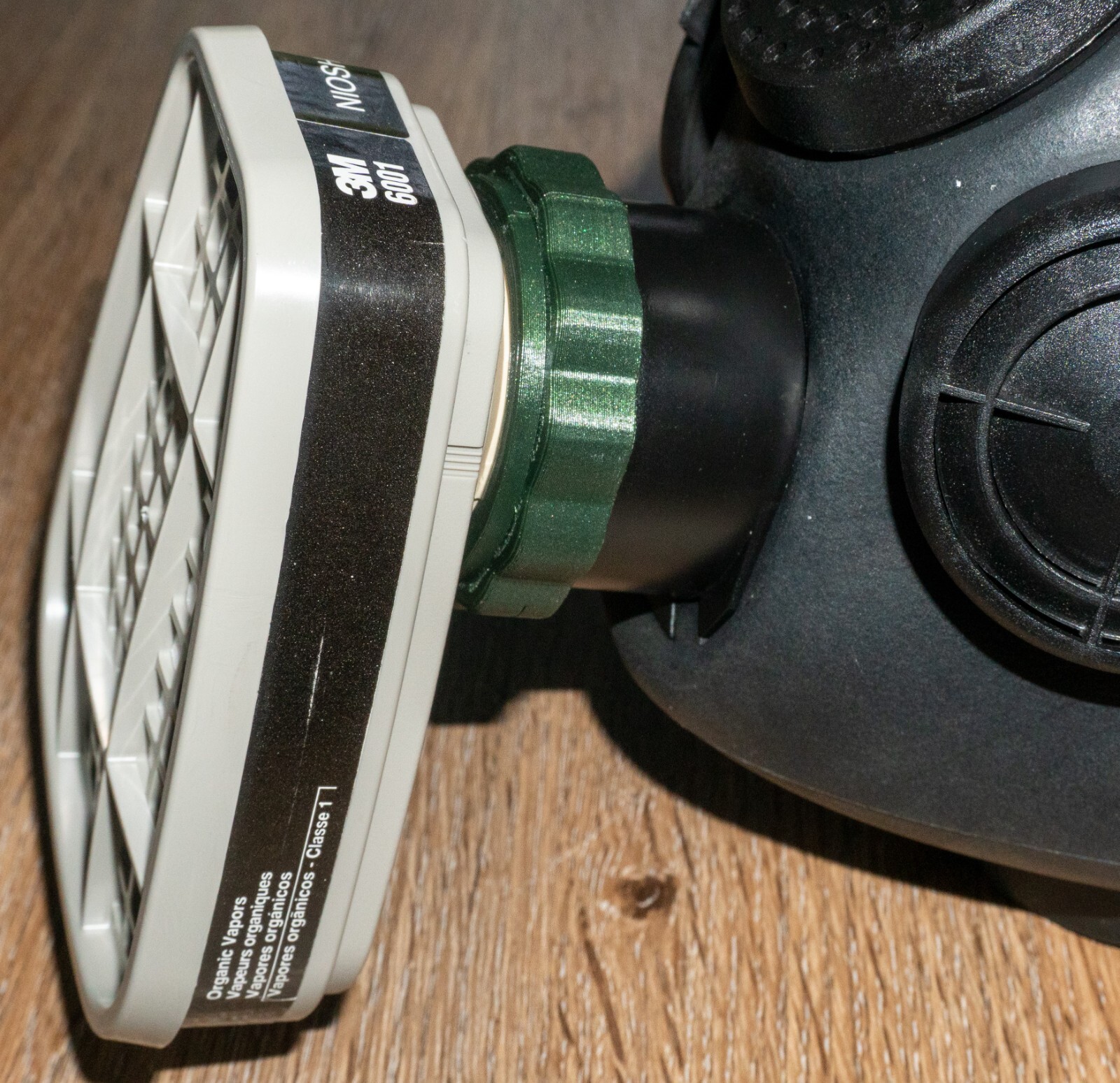 40mm NATO to 3M Respirator Filter Adapter (6000 – 7000 series)